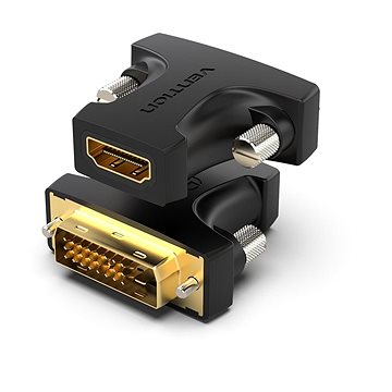 Vention HDMI (F) to DVI (24+1) Male Adapter Black (AILB0)