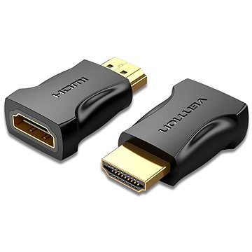 Vention HDMI Male to Female Adapter Black 2 ks (AIMB0-2)