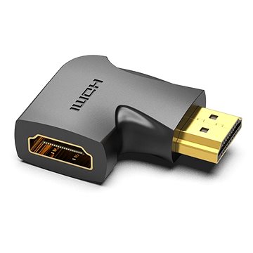 Vention HDMI 90 Degree Male to Female Vertical Flat Adapter Black (AIPB0)