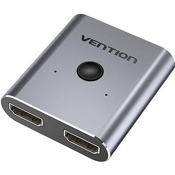 Vention 2-Port HDMI Bi-Direction Switcher Silver (AFUH0)