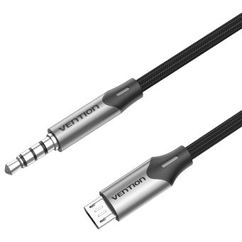 Vention Micro USB (M) to TRRS Jack 3.5mm (M) Audio Cable 2m Black (BDGBH)