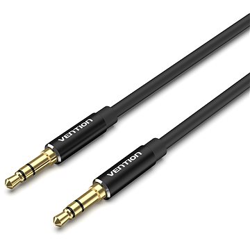 Vention 3.5mm Male to Male Audio Cable 5m Black Aluminum Alloy Type (BAXBJ)