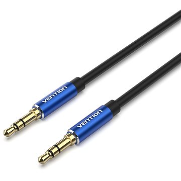Vention 3.5mm Male to Male Audio Cable 3m Blue Aluminum Alloy Type (BAXLI)