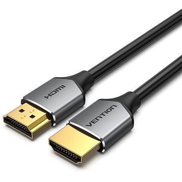 Vention Ultra Thin HDMI Male to Male HD Cable 1M Gray Aluminum Alloy Type (ALEHF)