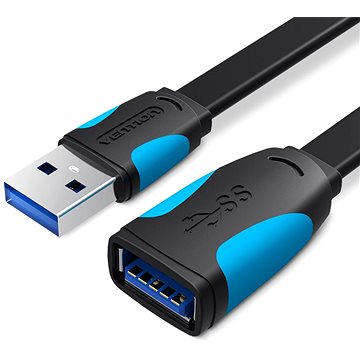 Vention USB3.0 Extension Cable 3m Black (VAS-A13-B300)