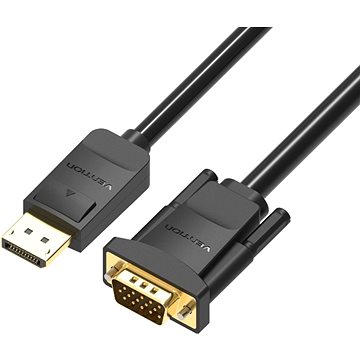 Vention DisplayPort (DP) to VGA Cable 2m Black (HBLBH)