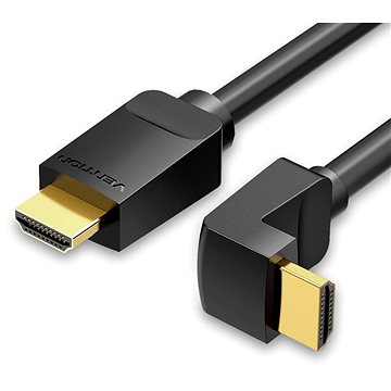 Vention HDMI 2.0 Right Angle Cable 90 Degree 2m Black (AARBH)