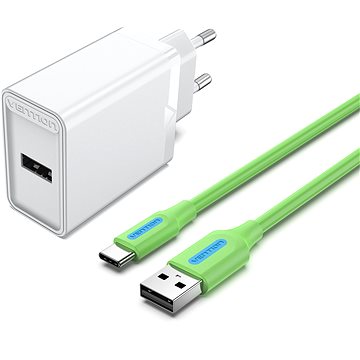Vention & Alza Charging Kit (12W + USB-C Cable 1m) Collaboration Type (ZFAW0-100)