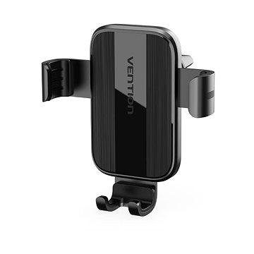Vention Auto-Clamping Car Phone Mount With Duckbill Clip Black Square Type (KCLB0)