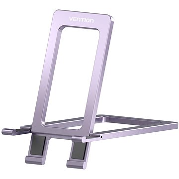 Vention Portable Cell Phone Stand Holder for Desk Aluminum Alloy Type Purple (KCZV0)