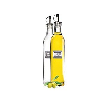 BANQUET Skleněná láhev 2ks na olej a ocet CULINARIA 500ml A00959 (A00959)