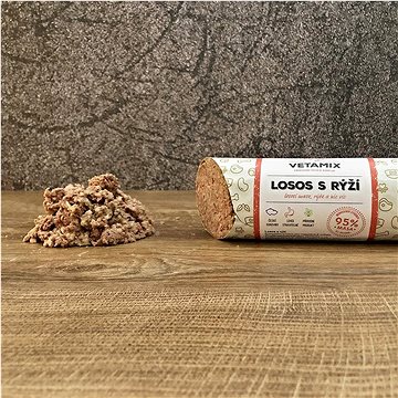 Vetamix Losos s rýží 10 × 850g (8594044508049)