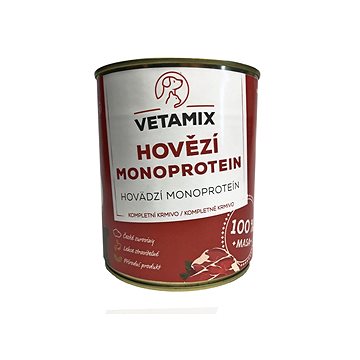 Vetamix Hovězí monoprotein 6 × 850g (8626800538738)