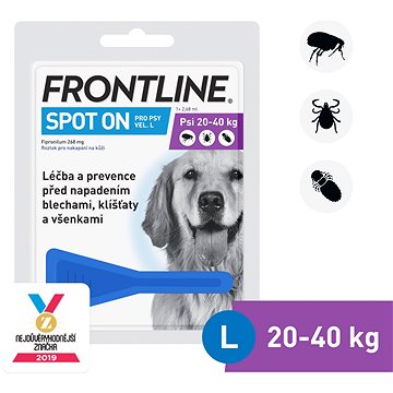Frontline spot-on pro psy L (20 - 40 kg) 1 × 2,68 ml (3661103027973)