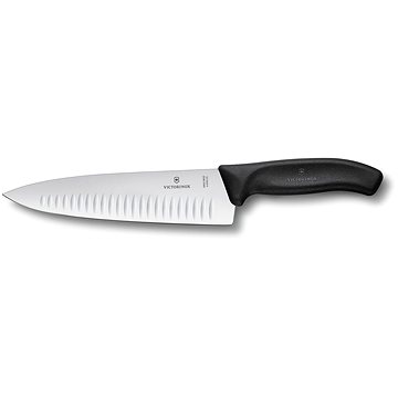 Victorinox kuchařský nůž s extra širokou čepelí a dutými výbrusy Swiss Classic 20 cm (6.8083.20G)