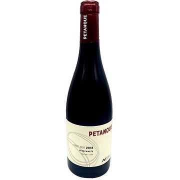 NOVÉ VINAŘSTVÍ Petanque Pinot noir pozdní sběr 2018 0,75l (8594072378331)