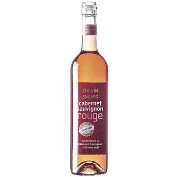 ZNOVÍN Cabernet Sauvignon Rosé výběr z hroznů 2020, 0,75 l (8595011439304)