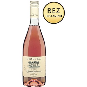 Víno Cibulka Zweigeltrebe rosé Pozdni sběr 2021 11,5% 0,75l (8594185930051)