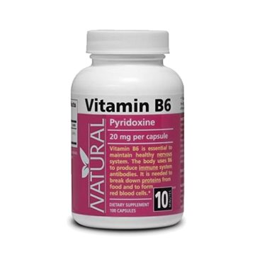 Vitamín B6 - pyridoxin 20 mg, 100 kapslí (23756)