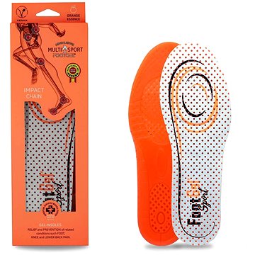 Footgel Gelové vložky do bot MULTISPORT s vůní - pomeranč, velikost 35-38 (VLOmb17nad)