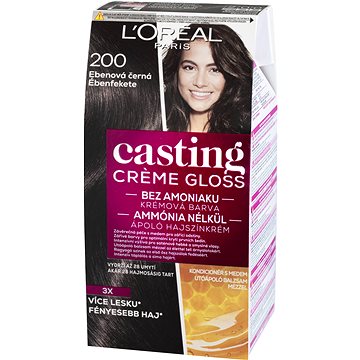 L'ORÉAL CASTING Creme Gloss 200 Ebenová černá (3600521334720)