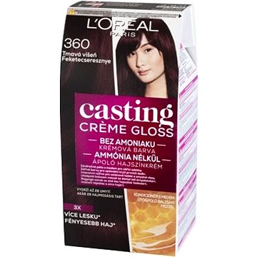 L'ORÉAL CASTING Creme Gloss 360 Tmavá višeň (3600521367087)