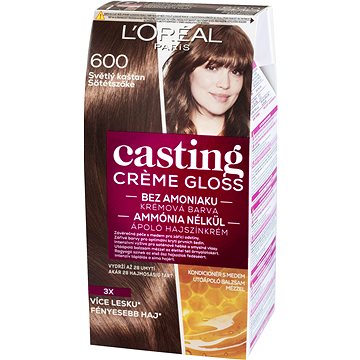 L'ORÉAL CASTING Creme Gloss 600 Světlý kaštan (3600521334850)