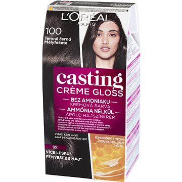 L'ORÉAL CASTING Creme Gloss 100 Temně černá (3600523425150)