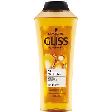SCHWARZKOPF GLISS Oil Nutritive Shampoo 400 ml (9000100549837)