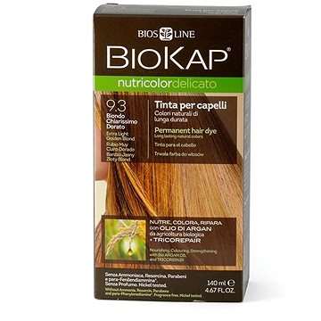 BIOKAP Nutricolor Delicato Extra Light Golden Blond Gentle Dye 9.30 140 ml (8030243011251)