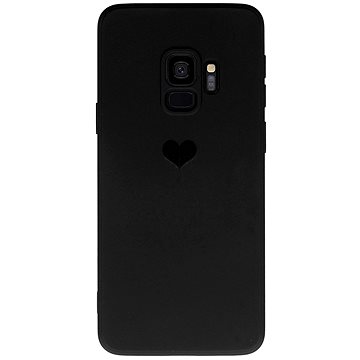 Vennus Valentýnské pouzdro Heart pro Samsung Galaxy S9 - černé (TT4454)