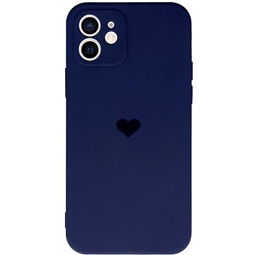 Vennus Valentýnské pouzdro Heart pro iPhone 11 - tmavě modré (TT4408)