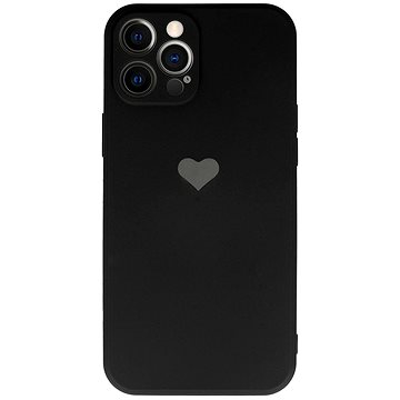 Vennus Valentýnské pouzdro Heart pro iPhone 11 Pro - černé (TT4409)