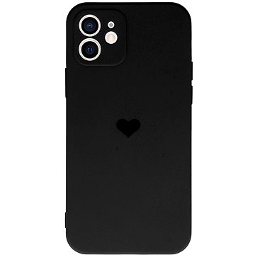 Vennus Valentýnské pouzdro Heart pro iPhone 12 - černé