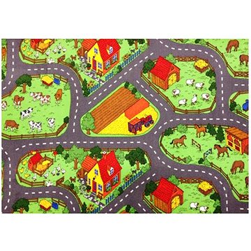 Dětský koberec Farma (VOPI037nad)