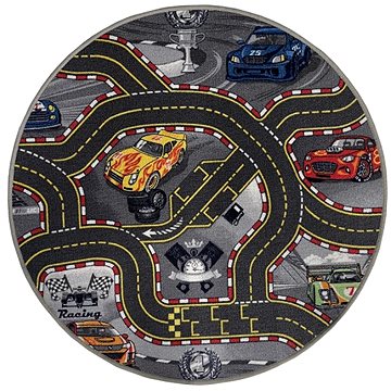 Dětský koberec Cars kruh