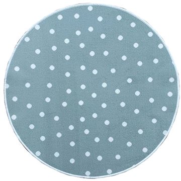 Dětský koberec Puntík mint kruh (VOPI185nad)