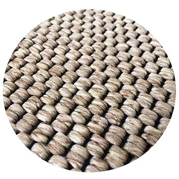 Kusový koberec Nature béžová kruh (VOPI205nad)