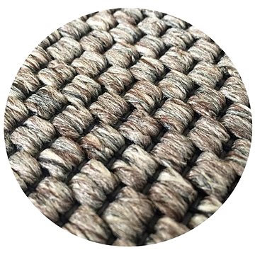 Kusový koberec Nature hnědá kruh (VOPI225nad)
