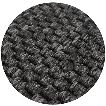 Kusový koberec Nature antracit kruh (VOPI285nad)