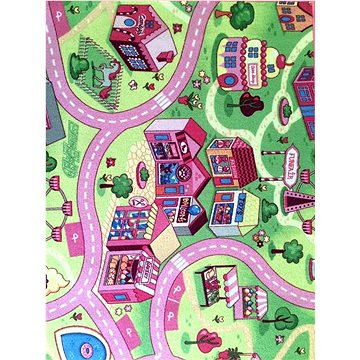 Dětský koberec Sladké město (VOPI616nad)