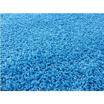 Kusový koberec Color shaggy modrý (VOPI720nad)