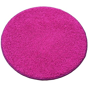 Kusový koberec Color shaggy růžový kruh (VOPI750nad)