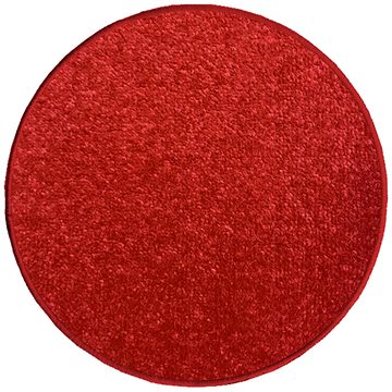 Kusový koberec Eton červený kruh (VOPI818nad)