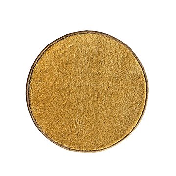 Kusový koberec Eton Lux žlutý kruh (VOPI921nad)