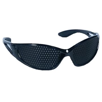 Děrované brýle Trenér očí SPORT černé (751784436607)