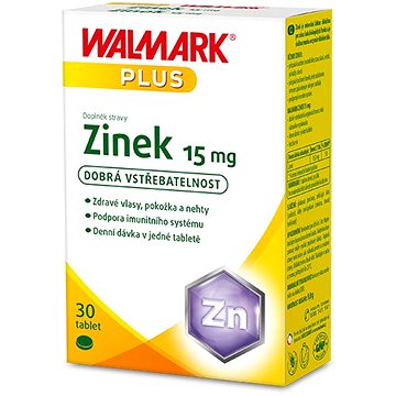 Walmark Zinek 15mg 90 tablet (8596024014083)