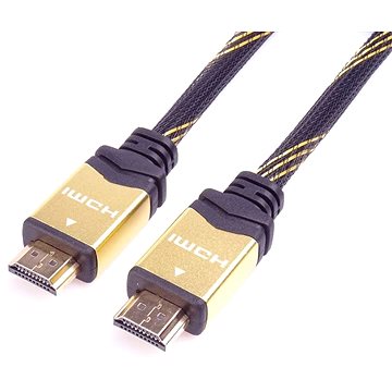 PremiumCord HDMI 2.0 High Speed + Ethernet kabel HQ, 0.5m (kphdm2q05)