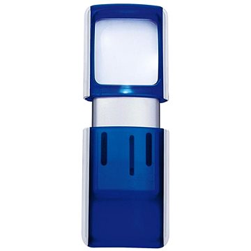 Lupa WEDO s LED světlem modrá (2717503)