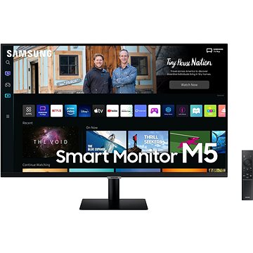 32" Samsung Smart Monitor M5 Černá (LS32BM500EUXEN)